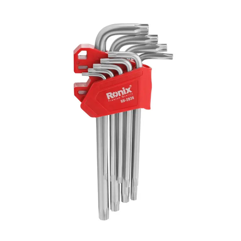 [RH-2036] Set di chiavi Torx magnetiche a braccio lungo (9 pezzi)