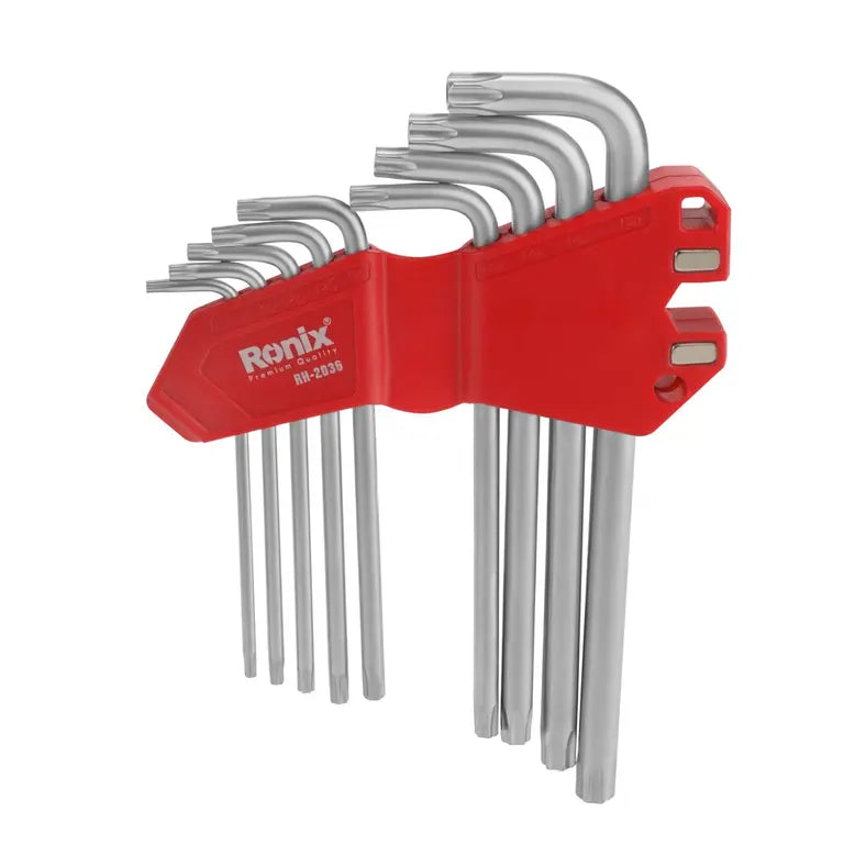 [RH-2036] Set di chiavi Torx magnetiche a braccio lungo (9 pezzi)
