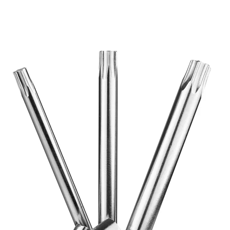 [RH-2041] Set di Chiavi Torx Pieghevoli in Alluminio (8Pz)