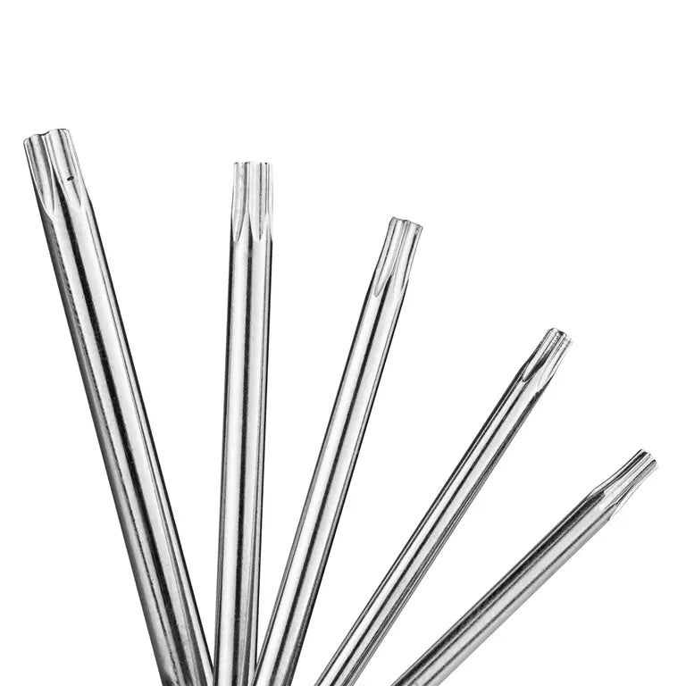 [RH-2041] Set di Chiavi Torx Pieghevoli in Alluminio (8Pz)