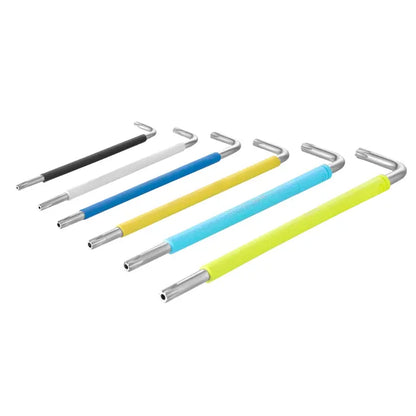 [RH-2043] Multi Colore Braccio Extra Lungo Estremità Torx 9pcs Cr-V