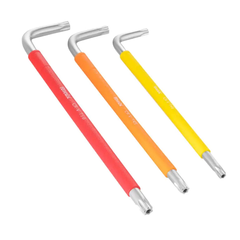[RH-2043] Multi Colore Braccio Extra Lungo Estremità Torx 9pcs Cr-V