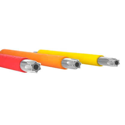 [RH-2043] Multi Colore Braccio Extra Lungo Estremità Torx 9pcs Cr-V