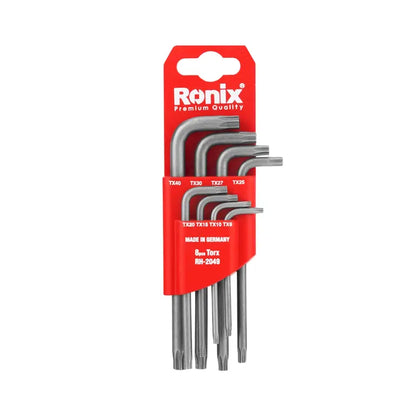 [RH-2049] Set di 8 Chiavi Torx a Braccio Corto Tedesche