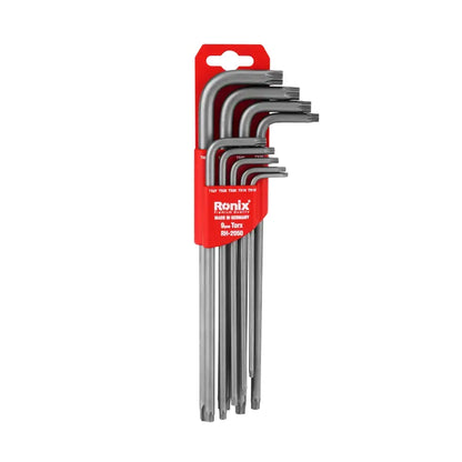 [RH-2050] Set di 9 Chiavi Torx a Braccio Lungo Tedesche