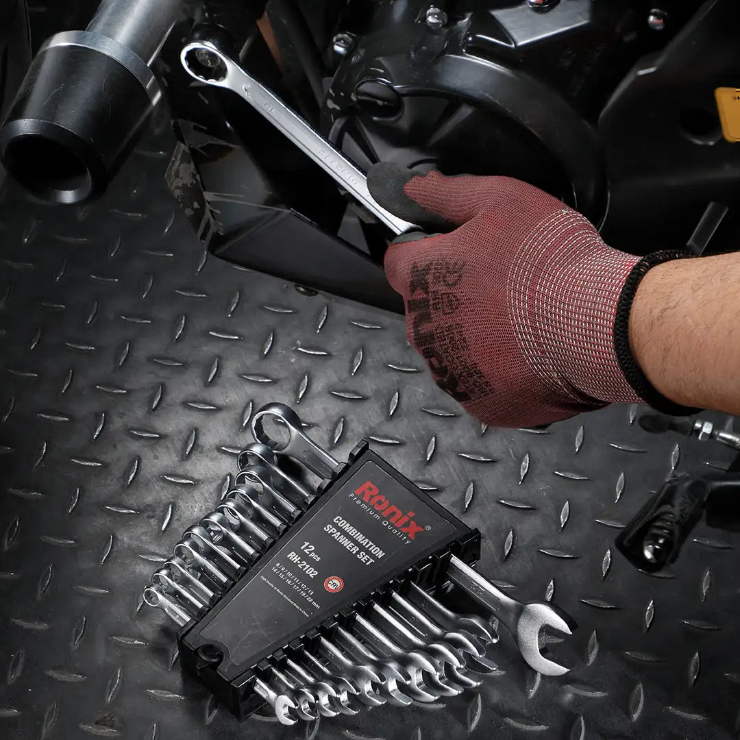 [RH-2102] Set di Chiavi Combinato 12pcs Cr-V