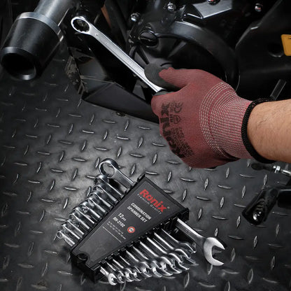 [RH-2102] Set di Chiavi Combinato 12pcs Cr-V