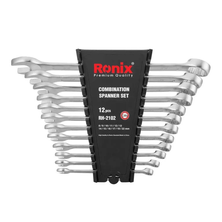 [RH-2102] Set di Chiavi Combinato 12pcs Cr-V