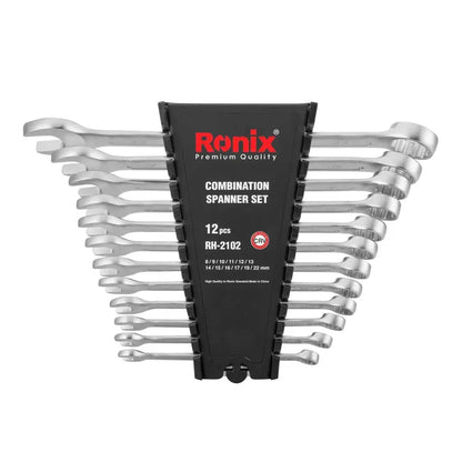 [RH-2102] Set di Chiavi Combinato 12pcs Cr-V
