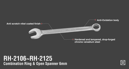 [RH-2107] Chiave Combinata 7mm