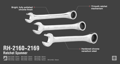 [RH-2164] Chiave a cricchetto 14mm