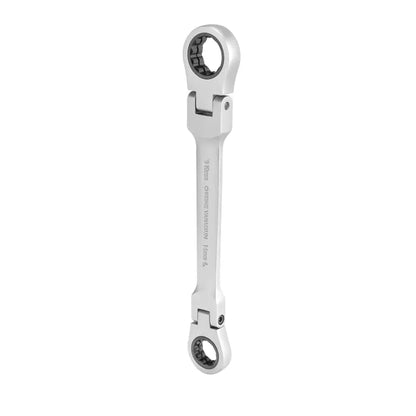 [RH-2172] Set di chiavi a cricchetto a doppia estremità con testa flessibile 7 in 1