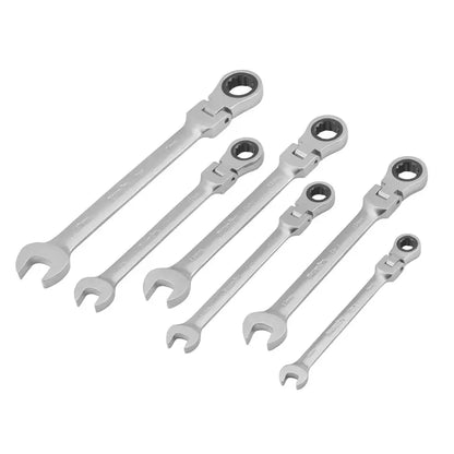 [RH-2174] Set di chiavi a cricchetto a doppia estremità flessibile – 6 pezzi