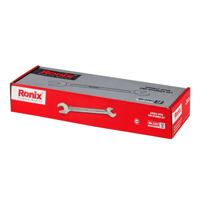 [RH-2202] Set di chiavi a bocca aperta doppie (12 pezzi)