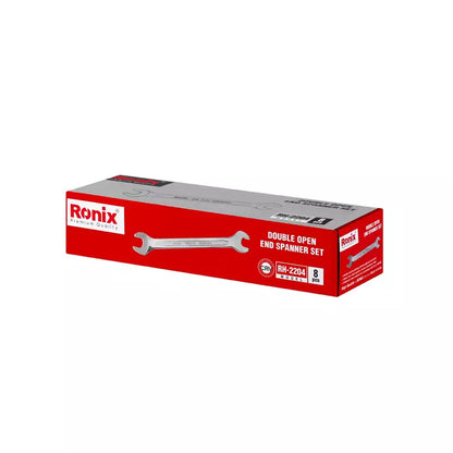 [RH-2204] Set di chiavi a bocca aperta doppie 8pz