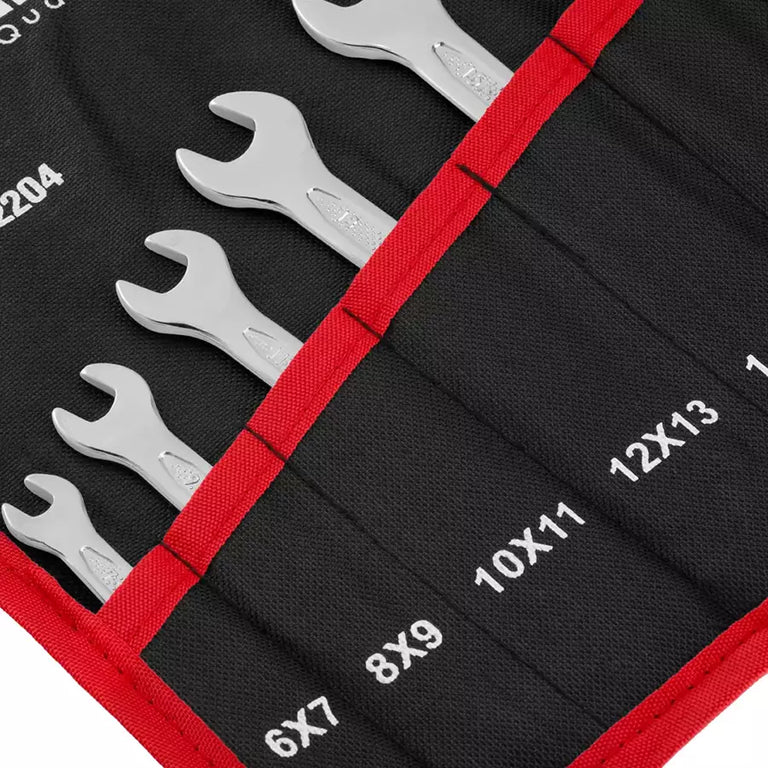 [RH-2204] Set di chiavi a bocca aperta doppie 8pz