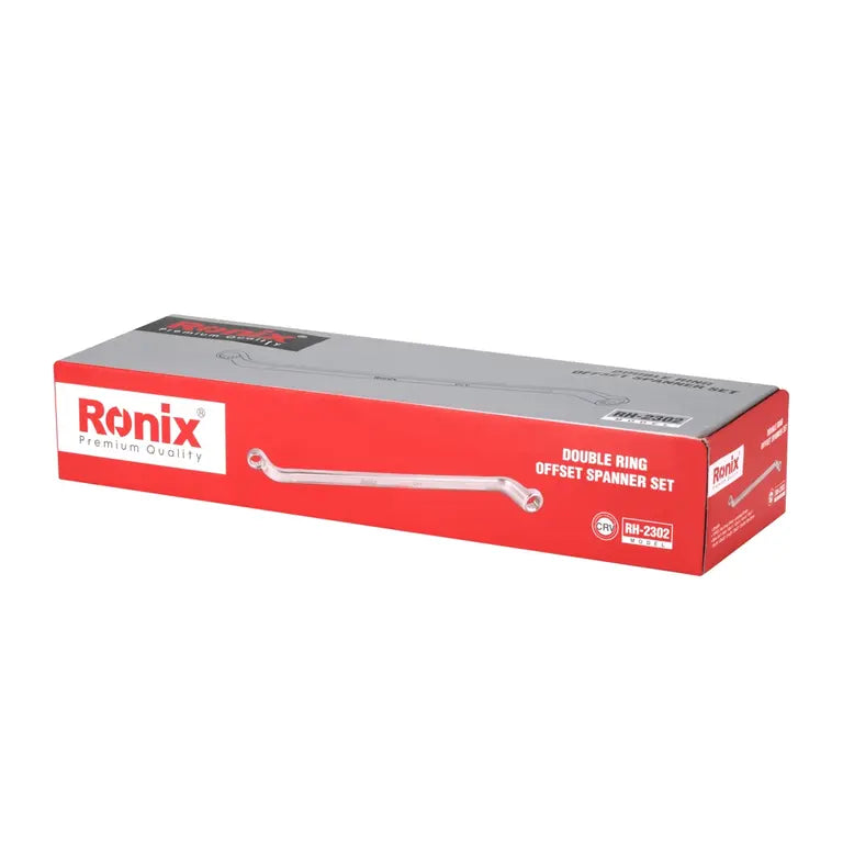 [RH-2302] Set di chiavi a cricchetto a doppio anello (12 pezzi)