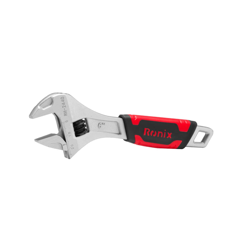 [RH-2440] Chiave Regolabile con Manico TPR 6Inch
