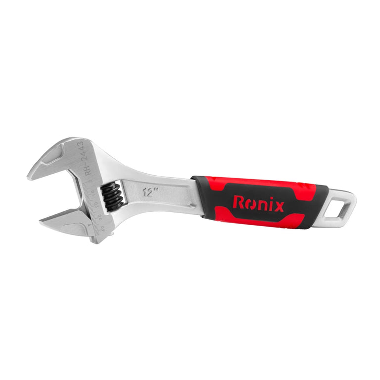 [RH-2443] Chiave Regolabile con Manico TPR 12Inch