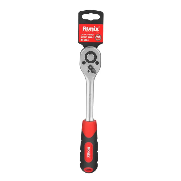 [RH-2634] maniglia a cricchetto curva - 1/2 pollice