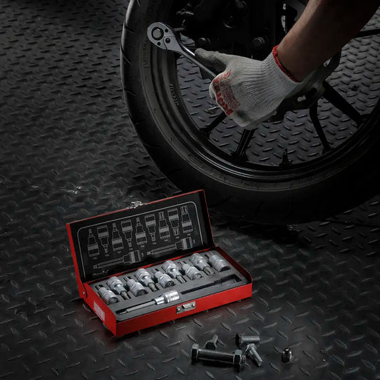 [RH-2693] Set di Bussola per Chiavi Torx (11pcs) - 1/2 inch