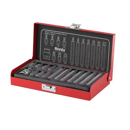 [RH-2696] Set di Punte per Cacciavite Torx (15pcs)-12inch