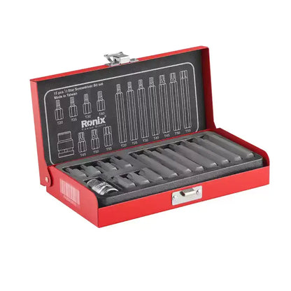 [RH-2696] Set di Punte per Cacciavite Torx (15pcs)-12inch