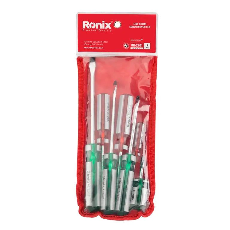 [RH-2701] Set di Cacciaviti 7Pcs Magnetico / Cr-V