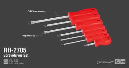 [RH-2705] Set di Cacciaviti (7pcs)