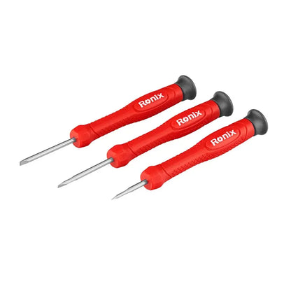 [RH-2712] Set di Cacciaviti di Precisione con Manico in Plastica (6Pezzi)