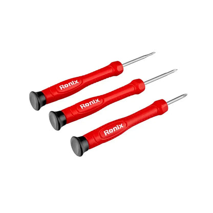 [RH-2712] Set di Cacciaviti di Precisione con Manico in Plastica (6Pezzi)