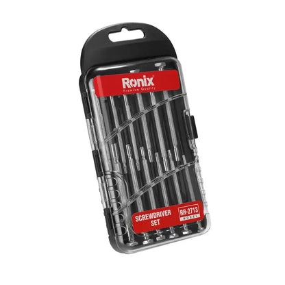 [RH-2713] Set di Cacciaviti di Precisione con Manico in Acciaio (12Pcs)