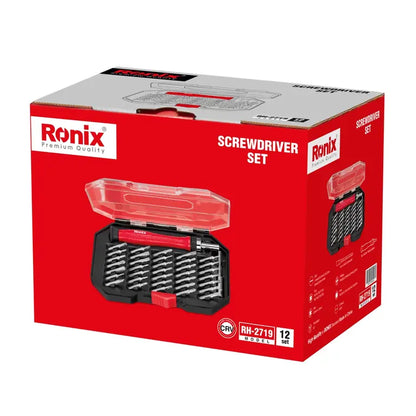 [RH-2719] Set di Punte per Cacciavite Cricchetto di Precisione (37Pcs)