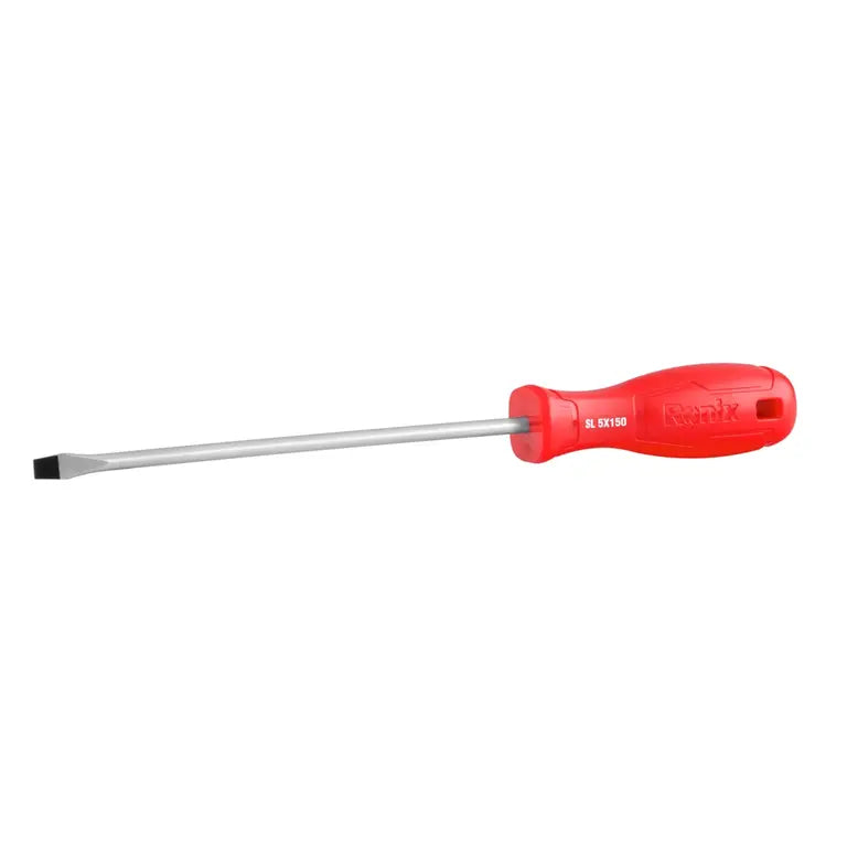 [RH-2772] Cacciavite a Fessura con Manico in Plastica 5x150mm-1color