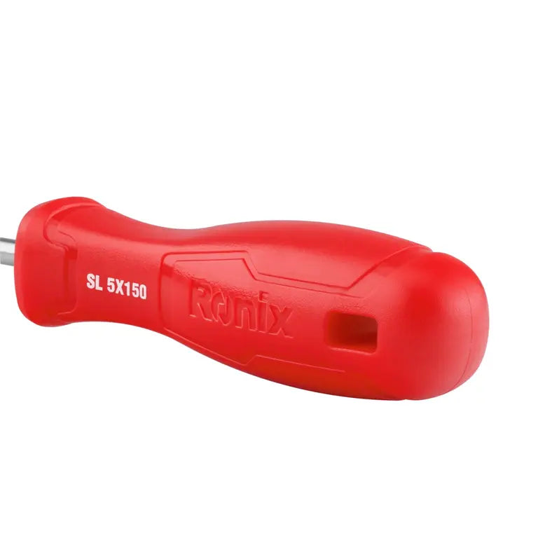 [RH-2772] Cacciavite a Fessura con Manico in Plastica 5x150mm-1color