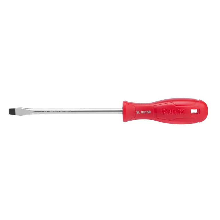 [RH-2787] Cacciavite a Fessura con Manico in Plastica 8x150mm-1color