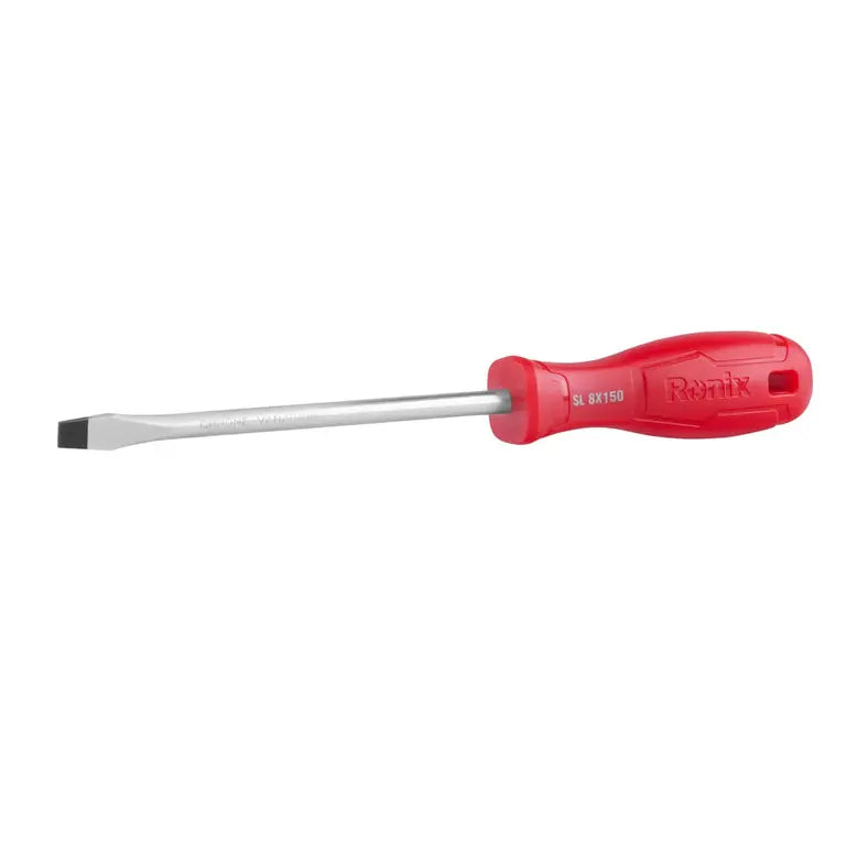 [RH-2787] Cacciavite a Fessura con Manico in Plastica 8x150mm-1color