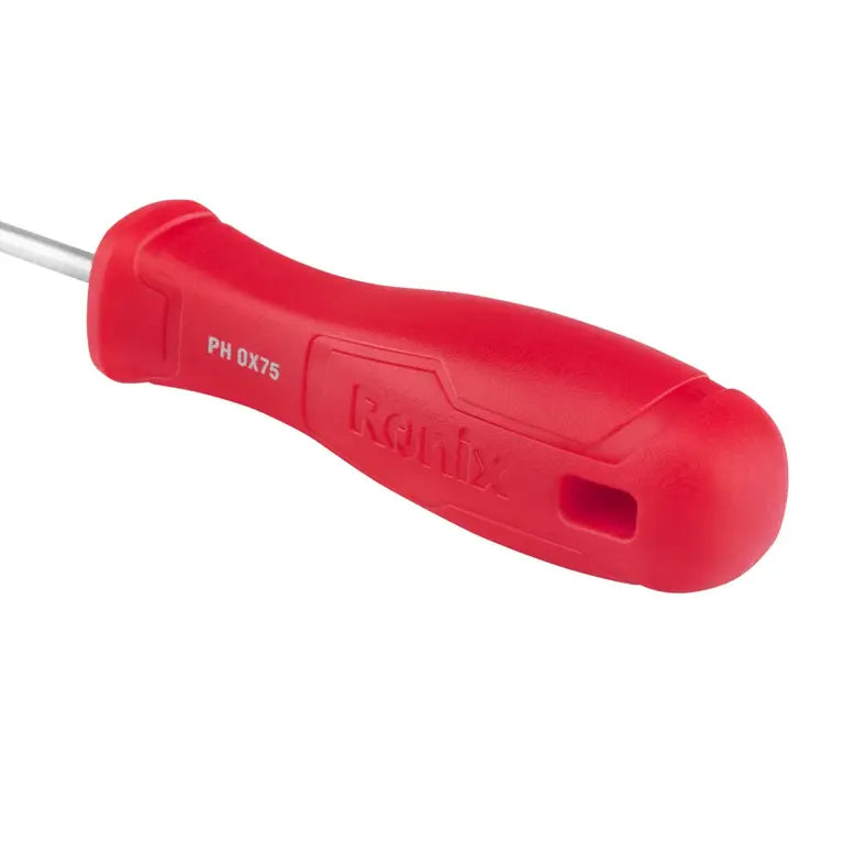 [RH-2834] Cacciavite Phillips con Manico in Plastica 3x75mm-1color