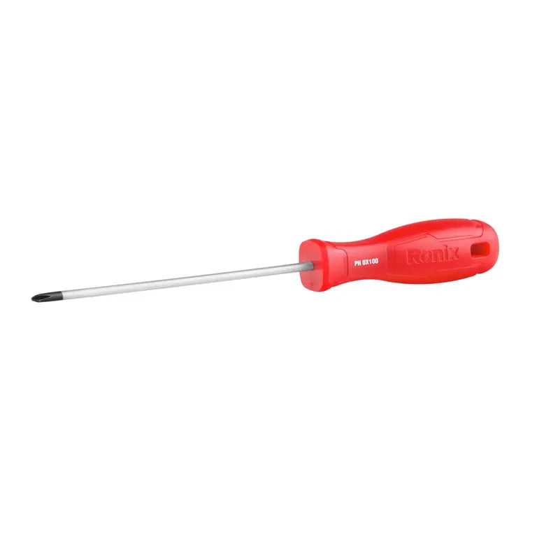 [RH-2837] Cacciavite Phillips con Manico in Plastica 3x100mm-1color