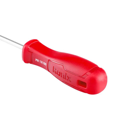 [RH-2870] Cacciavite Phillips con Manico in Plastica 5x100mm-1color
