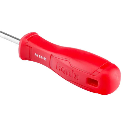 [RH-2873] Cacciavite Phillips con Manico in Plastica 6x100mm-1color