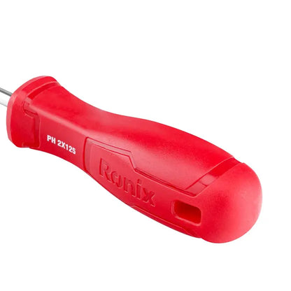 [RH-2874] Cacciavite Phillips con Manico in Plastica 6x125mm-1color