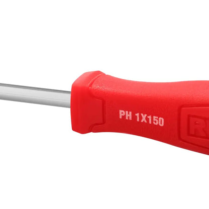 [RH-2930] Cacciavite a Croce con Manico in Plastica 5x150mm
