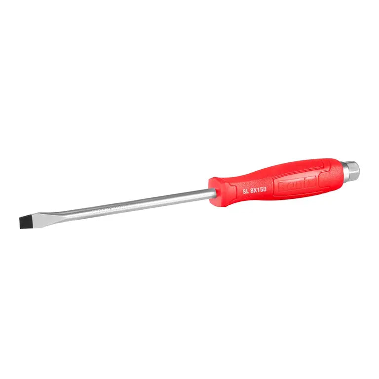 [RH-2943] Cacciavite a Taglio con Manico in Plastica 8x150mm