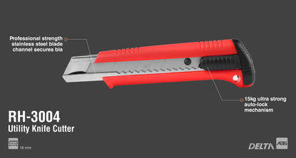 [RH-3004] Cutter Retrattile - Modello Delta
