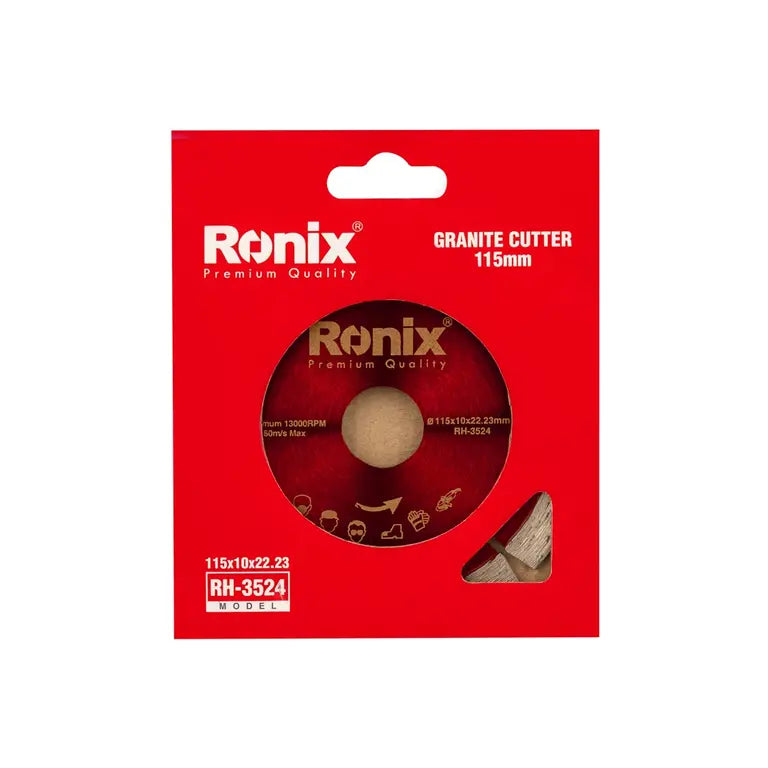 [RH-3524] Disco da Taglio per Granito 115x22.2x10 mm