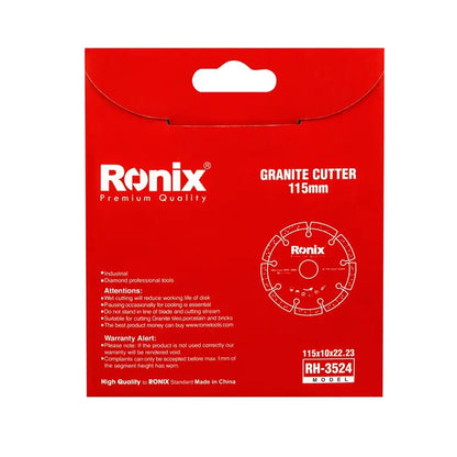 [RH-3524] Disco da Taglio per Granito 115x22.2x10 mm