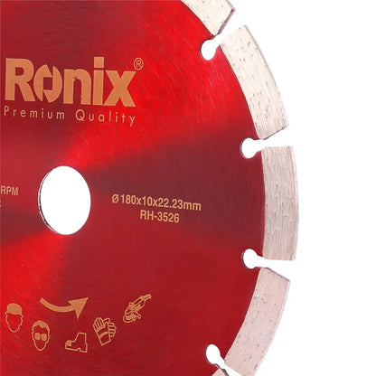 [RH-3526] Disco da Taglio per Granito 180x22.2x10 mm