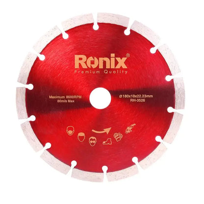 [RH-3526] Disco da Taglio per Granito 180x22.2x10 mm