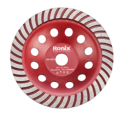 [RH-3529] Ruota di macinazione Turbo Diamond Cup 180x22.2mm